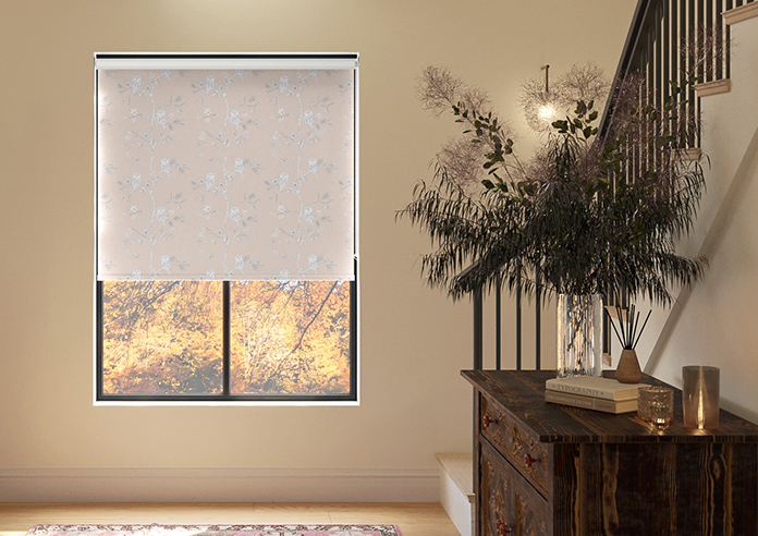 Treetop Owls, Rose Gold - Twist&Fit Roller Blind - Image 3